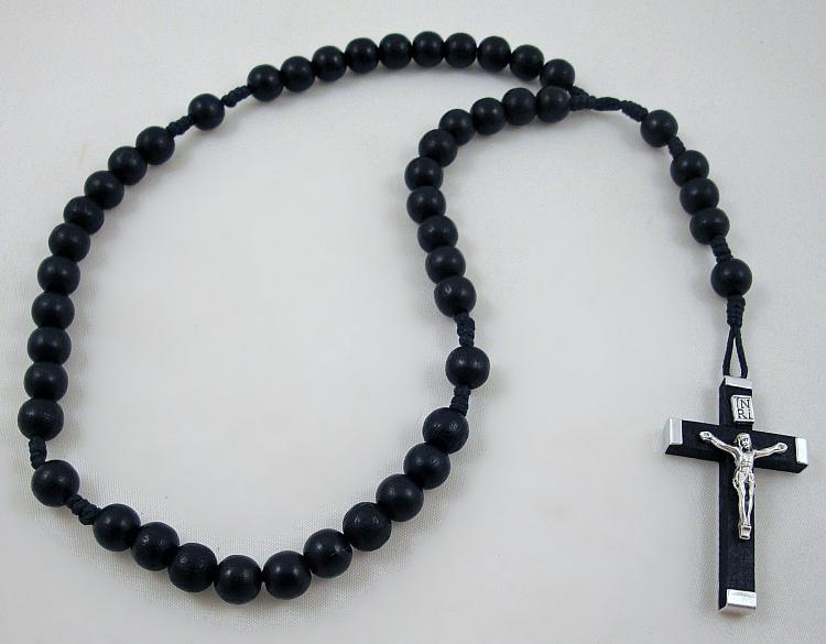 Chaplet for the Dead - wood beads