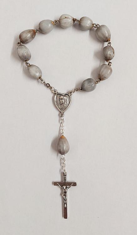 Single decade rosary ring sale