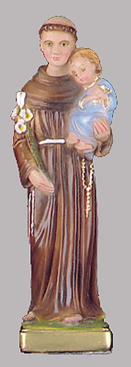 St Anthony Statue, 8 inch plaster