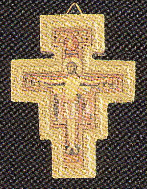 Saint Francis Crucifix - small