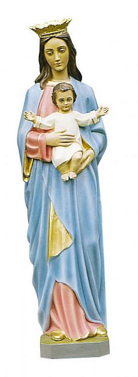 Our Lady Crowned with Child, 36 inch fibreglass