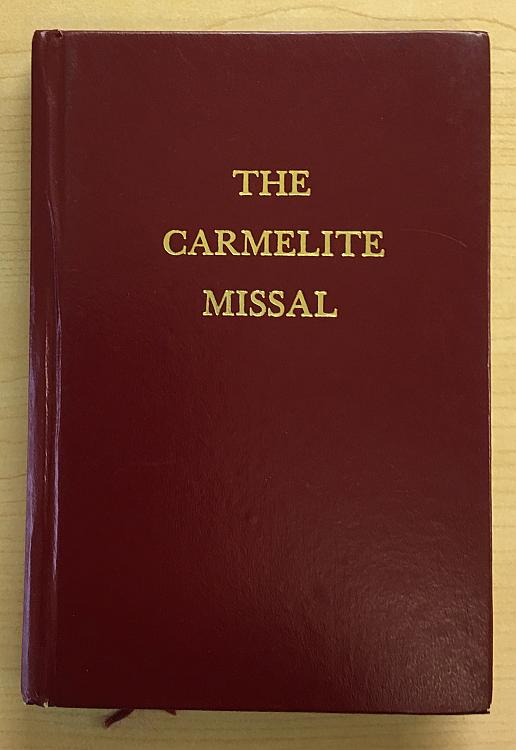 The Carmelite Missal (SH2000)