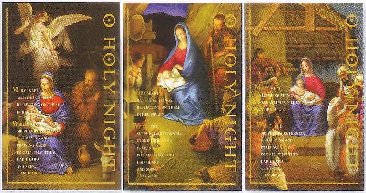Christmas Card Pack - O Holy Night (pack of 10)