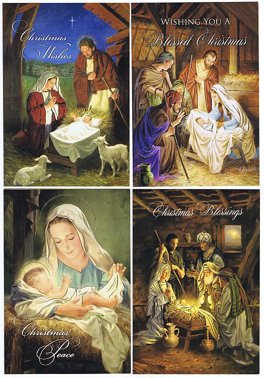 Boxed Christmas Cards - Blessed Christmas (Pack of 16)