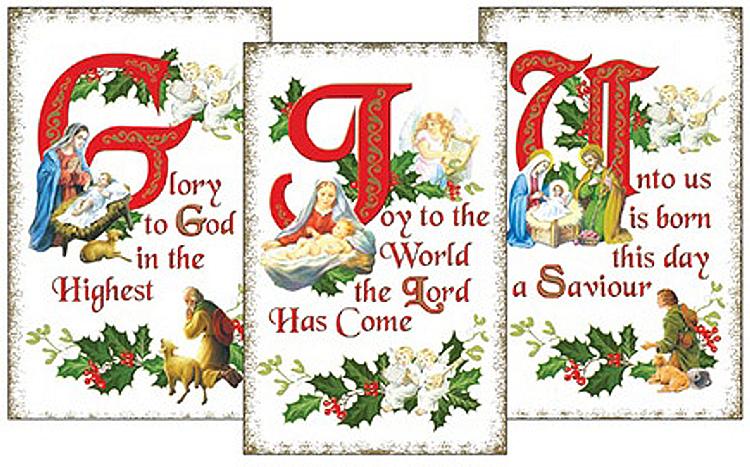 Christmas Card Pack - Glory (pack of 10)