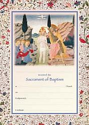 Baptismal Certificate - Sacrament of Baptism x 12