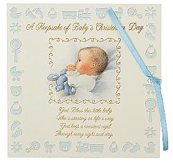 A Keepsake of Baby's Christening Day - Boy