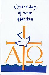 On the Day of Your Baptism Card