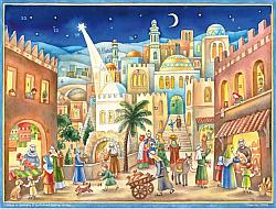 Large Advent Calendar - Bethlehem