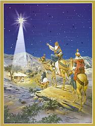 Large Advent Calendar - Wise Men