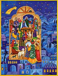 Large Advent Calendar - Joy to the World