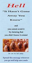 Leaflet: Hell: It Hasn't Gone Away You Know x10
