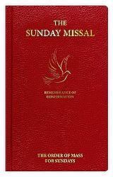Confirmation Sunday Roman Missal - red