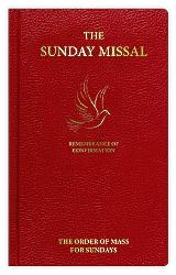 Confirmation Sunday Roman Missal - red