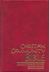 Christian Community Bible - Compact - red