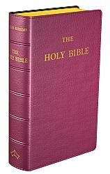 The Holy Bible - Douay Rheims - Pocket size edition - Burgundy