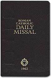 Roman Catholic Daily Missal (1962) - leatherette
