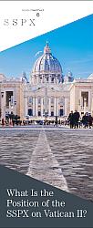 Leaflet: The SSPX and Tradition: What makes our fight unique?