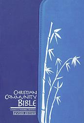 Christian Community Bible - Magnetic flap - blue