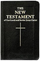 The New Testament - Douay-Rheims - pocket size - leatherette