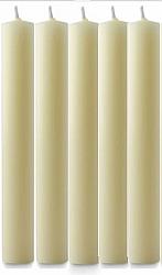 6 inch x 3/4 inch Candles (pack of 5)