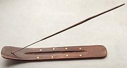Wooden holder for incense stick