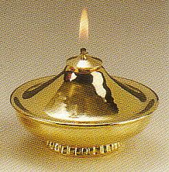 Oil burning lamp