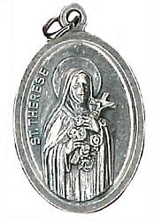 St Therese medal - silver x 12