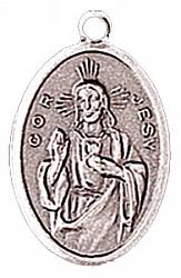 Sacred Heart medal - silver  x 12