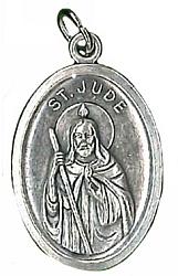 St Jude Medal - silver x 12