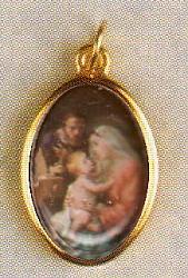 Picture medal - Holy Family x 6
