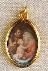 Picture medal - Holy Family