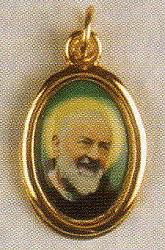 Picture medal - Padre Pio