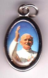 Picture medal - Pope John Paul II