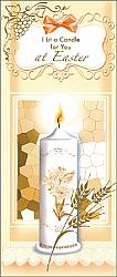 Easter Card - I Lit a Candle for You