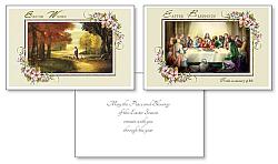 Easter Card pack - Last Supper/Good Shepherd (Pack of 12)