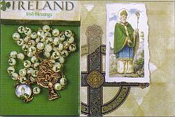 Irish Blessings luminous Rosary beads