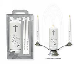 Wedding Candle set - white