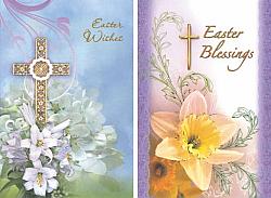 Easter Card pack - Blessings/Wishes (Pack of 6)