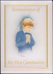 Boy Communion Photo Album