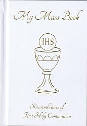 First Holy Communion Mass and Prayer Book - white