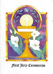 Holy Sacrament Communion Card