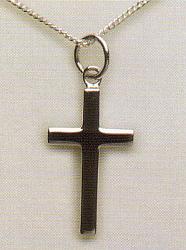First Communion Cross - silver