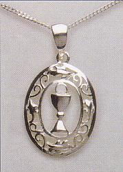 First Communion Chalice necklace