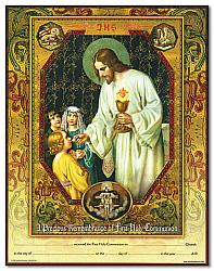 Sacramental Record: First Holy Communion