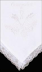 White Communion Handkerchief