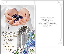 First Communion Card - Special Son