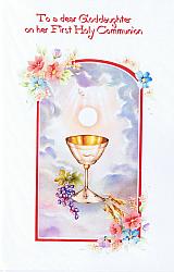 Goddaughter Communion Card