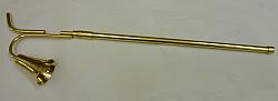 Extendable brass candle snuffer - max 100cm