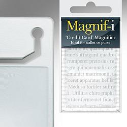 Credit Card Magnifier